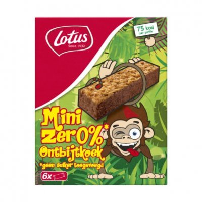 Lotus Ontbijtkoek zero mini aap